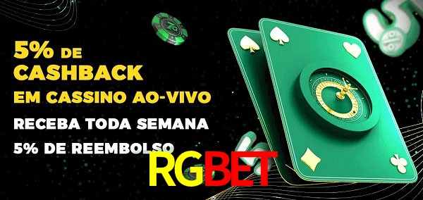 Promoções do cassino ao Vivo RGBET